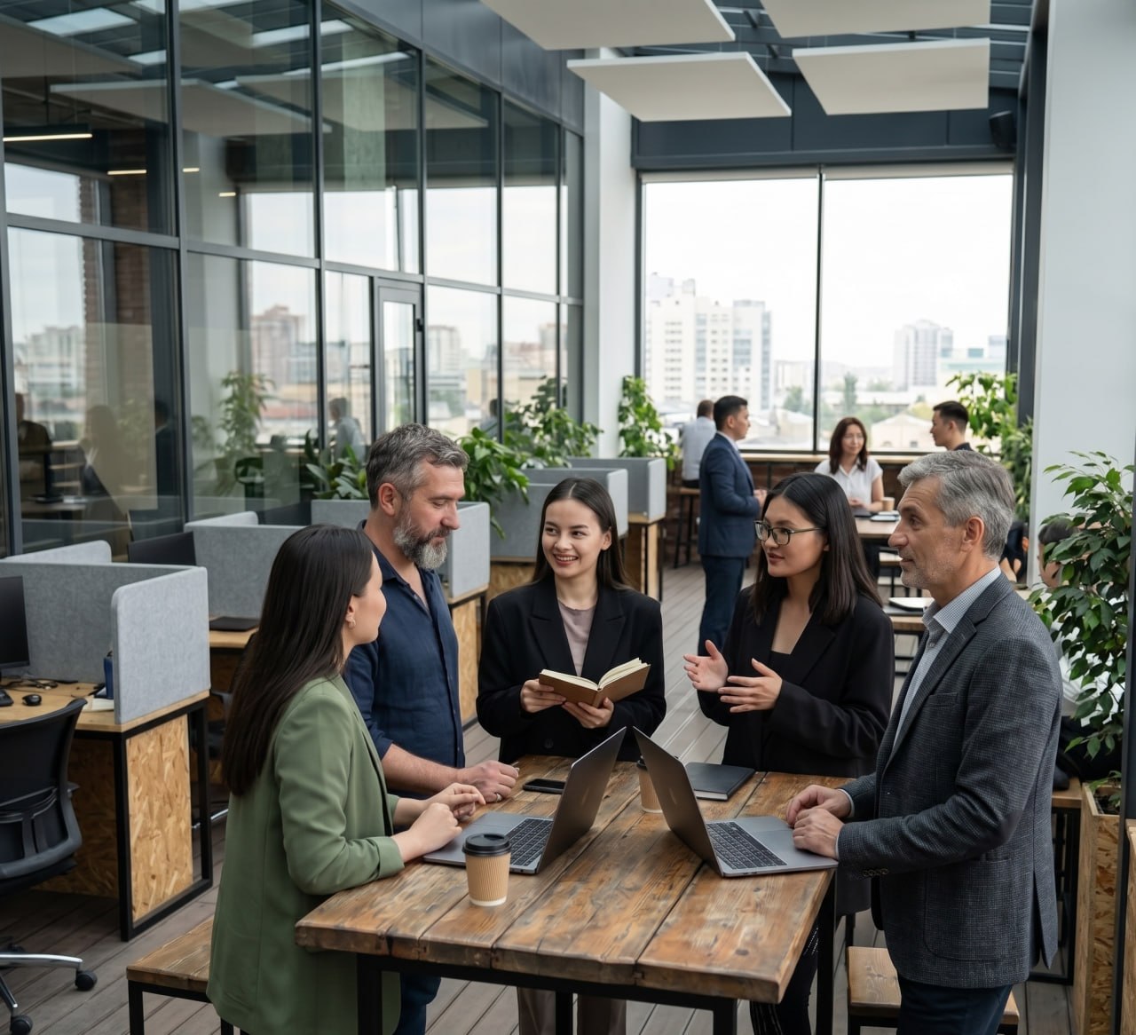 Нетворкинг на мероприятии YARD Business Club